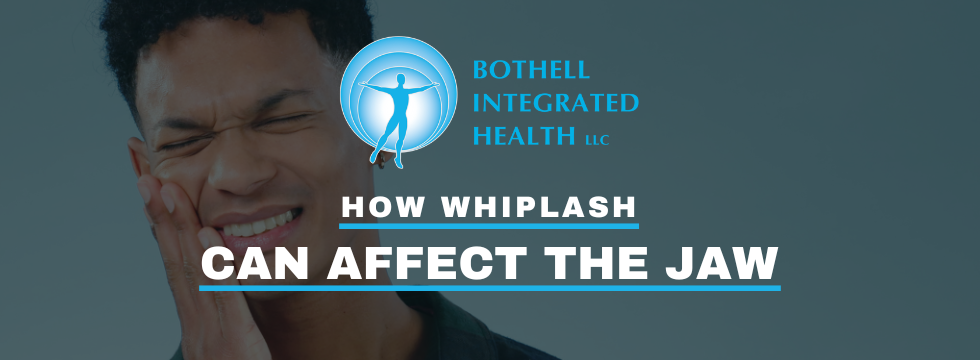 How whiplash can affect the jaw via temporo-mandibular joint pain and dysfunction.